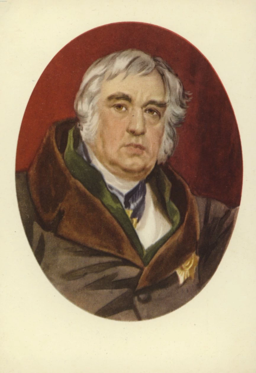 Ritratto di Ivan Krylov, favolista russo